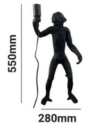 Lámpara mono de resina "Micu"