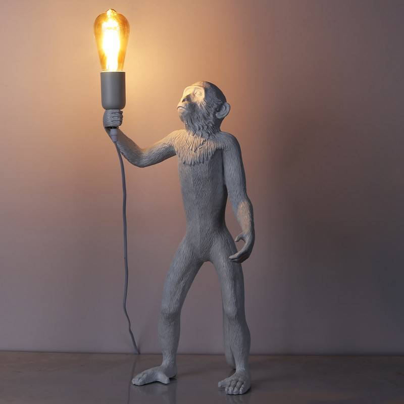 Lámpara mono de resina "Micu"