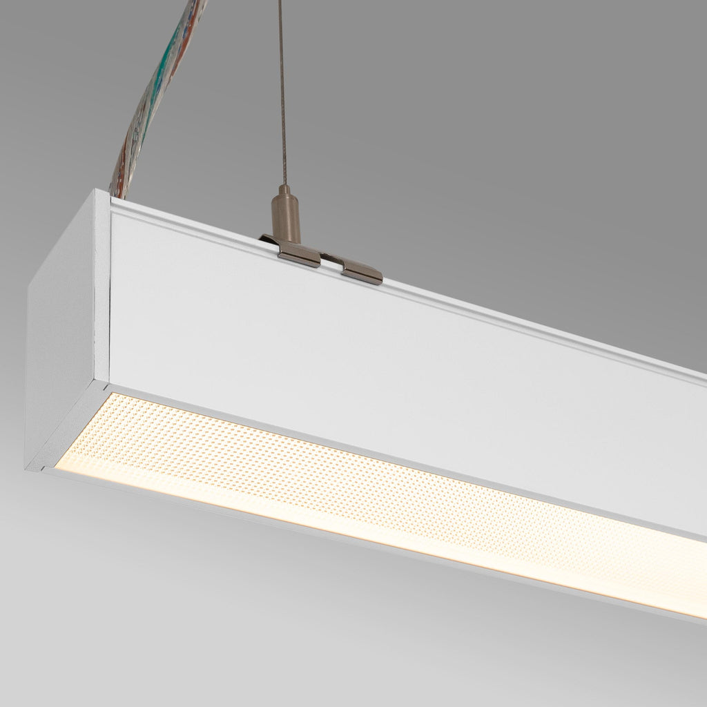 Luminaria lineal LED CCT - 40W - Suspensión / superficie - Potencia ajustable - 120cm