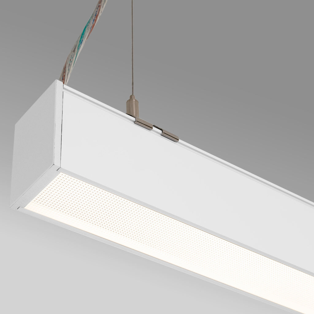 Luminaria lineal LED CCT - 40W - Suspensión / superficie - Potencia ajustable - 120cm