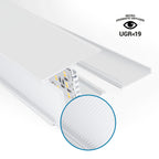 Luminaria lineal LED CCT - 40W - Suspensión / superficie - Potencia ajustable - 120cm