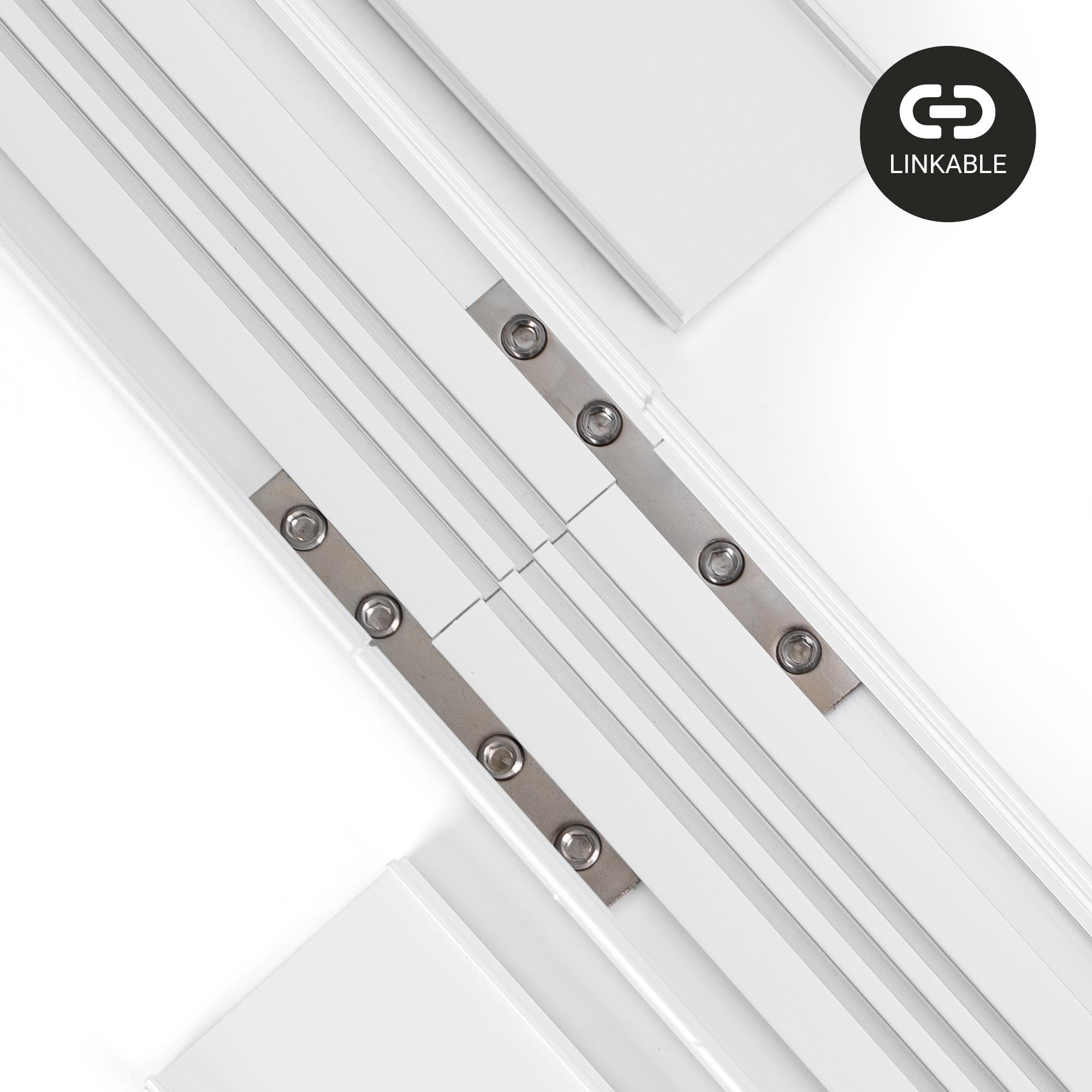 Luminaria lineal LED CCT - 40W - Suspensión / superficie - Potencia ajustable - 120cm