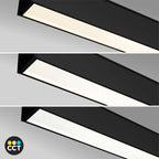 Luminaria lineal LED CCT - 40W - Suspensión / superficie - Potencia ajustable - 120cm