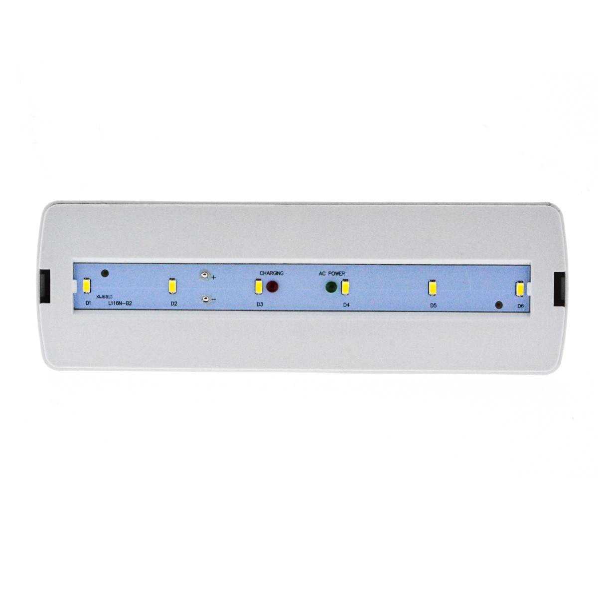 Luz de emergencia LED 3W - 250lm - 3 h de autonomía
