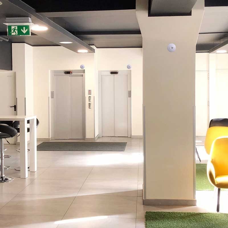 Luz de Emergencia y Permanente LED para superficie 150lm 2,5W - 3 horas IP20