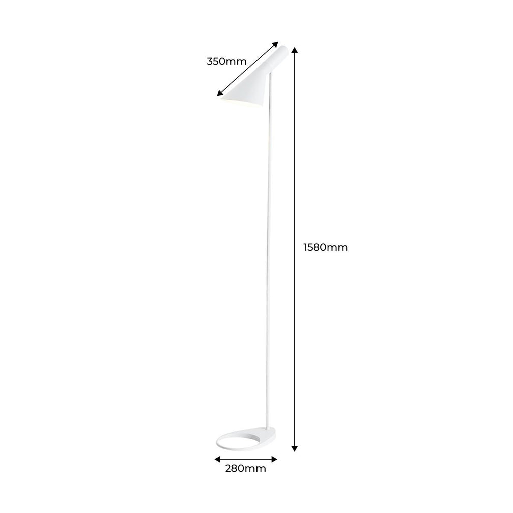 Lámpara de pie de diseño "Marlene"