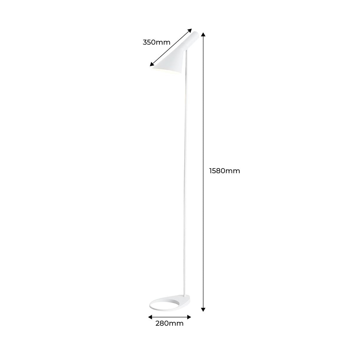 Lámpara de pie de diseño "Marlene"