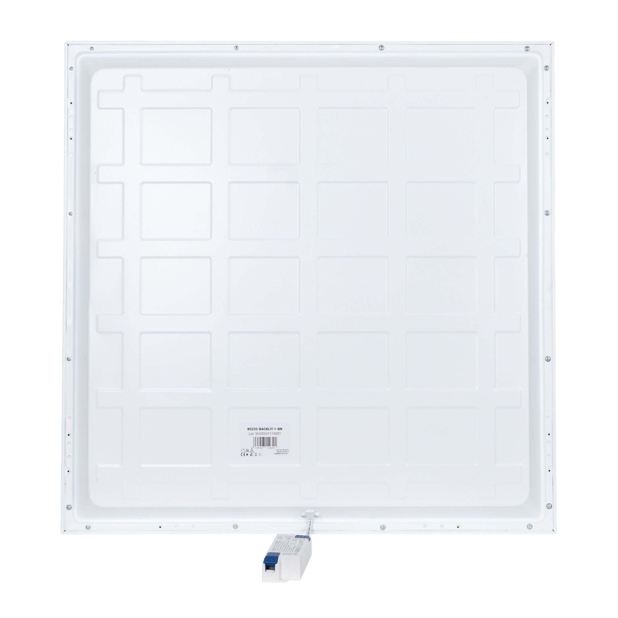 Panel LED empotrable Backlit 60x60cm - 40W - 4800lm - Driver LIFUD - UGR22