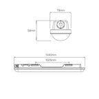 Listón estanco LED interconectable 48W  - 150cm - IP65