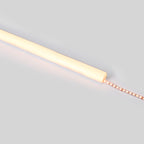 Perfil de aluminio de superficie para esquinas - Con difusor - Kit completo - 20x20mm - Tira LED hasta 10mm - 2 metros