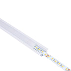 Perfil tira LED empotrable - 24,5x7mm - Kit completo - 1 metro