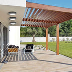 Plafón estanco para techo o pared FUMAGALLI UMBERTA 2x E27 IP66