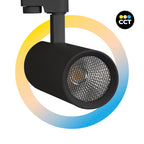 Proyector LED para riel monofásico 20W - CCT - CRI 90 - 1800 lm