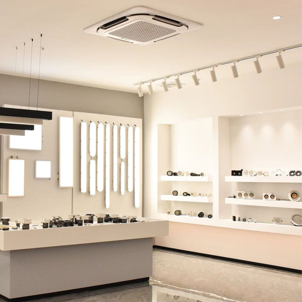 Proyector LED para carril monofásico 20W - CCT - CRI 90 - 1800 lm