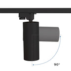 Proyector LED para riel monofásico 20W - CCT - CRI 90 - 1800 lm