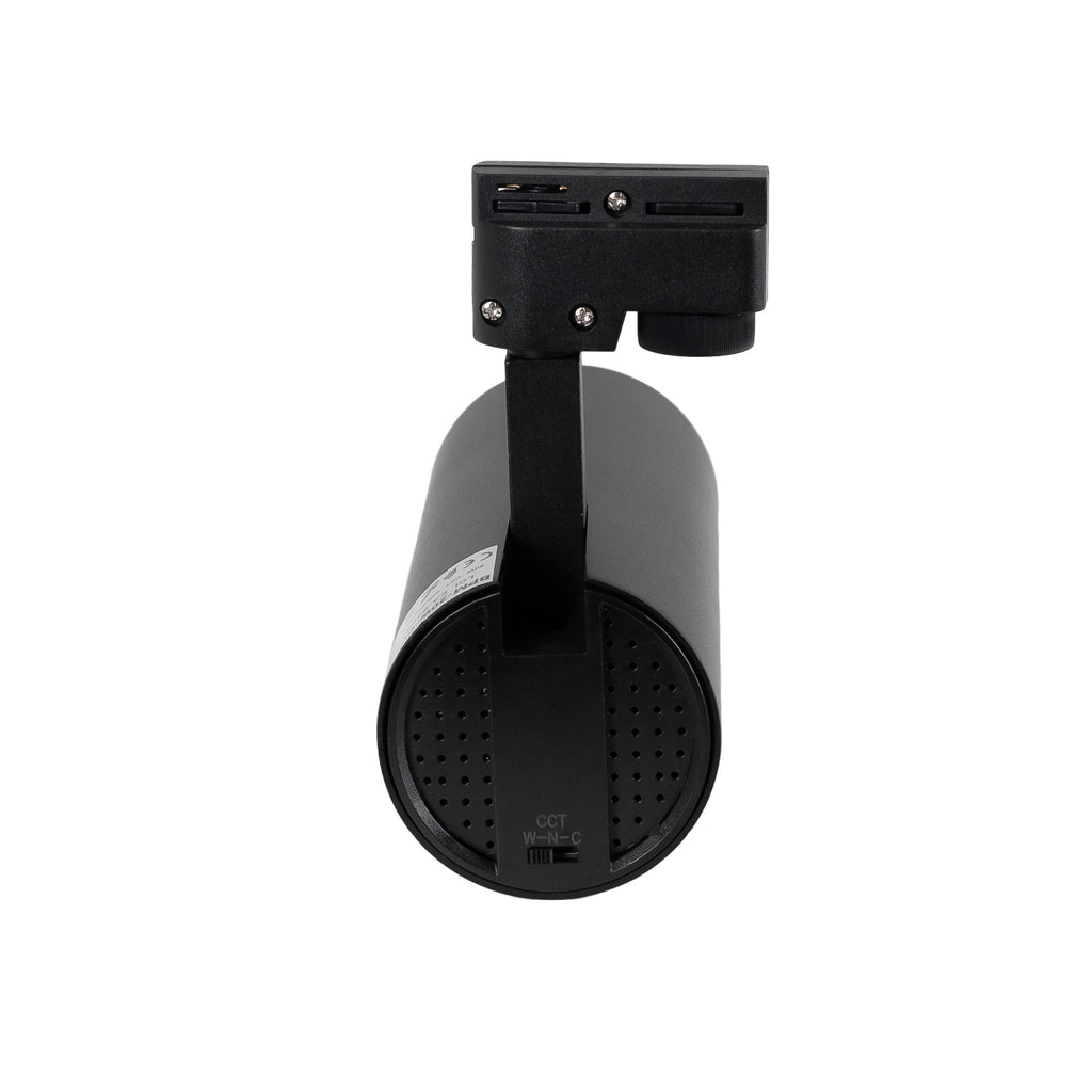 Proyector LED para carril monofásico 20W - CCT - CRI 90 - 1800 lm