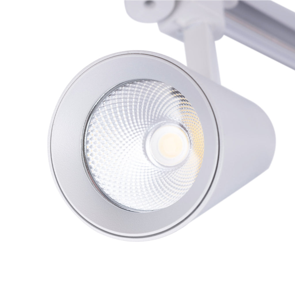 Proyector LED para riel monofásico - CCT - 10W - CRI 90 - Driver KGP