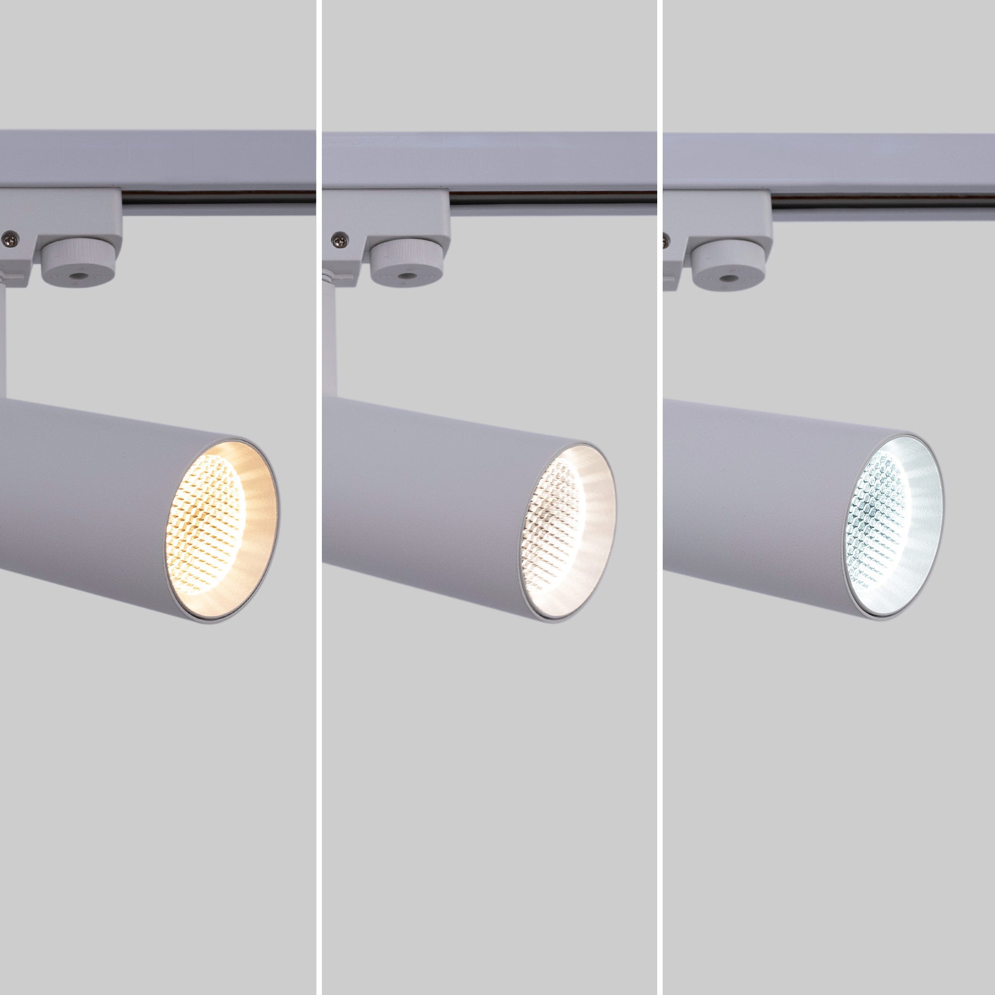 Proyector LED para riel monofásico - CCT - 10W - CRI 90 - Driver KGP