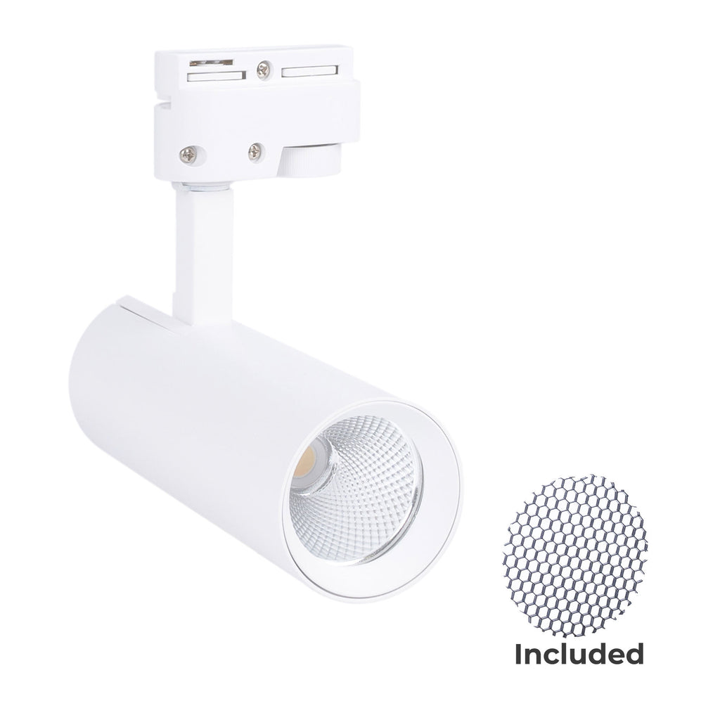 Proyector LED para riel monofásico - CCT - 10W - CRI 90 - Driver KGP