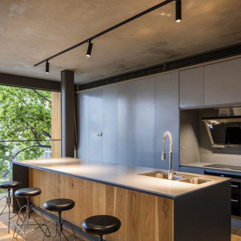 Proyector LED para riel monofásico - CCT - 10W - CRI 90 - Driver KGP