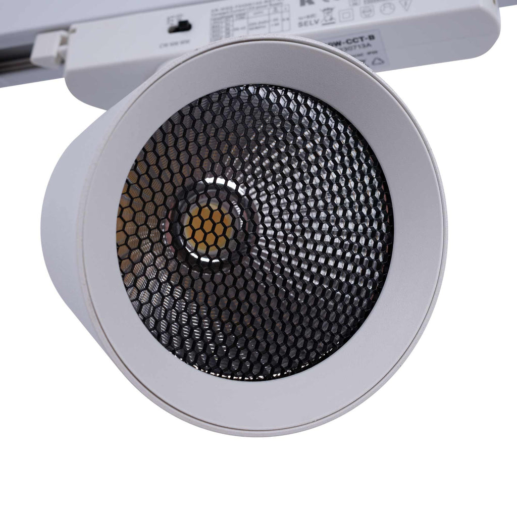 Proyector LED para carril monofásico CCT - 40W - CRI 90 - Blanco