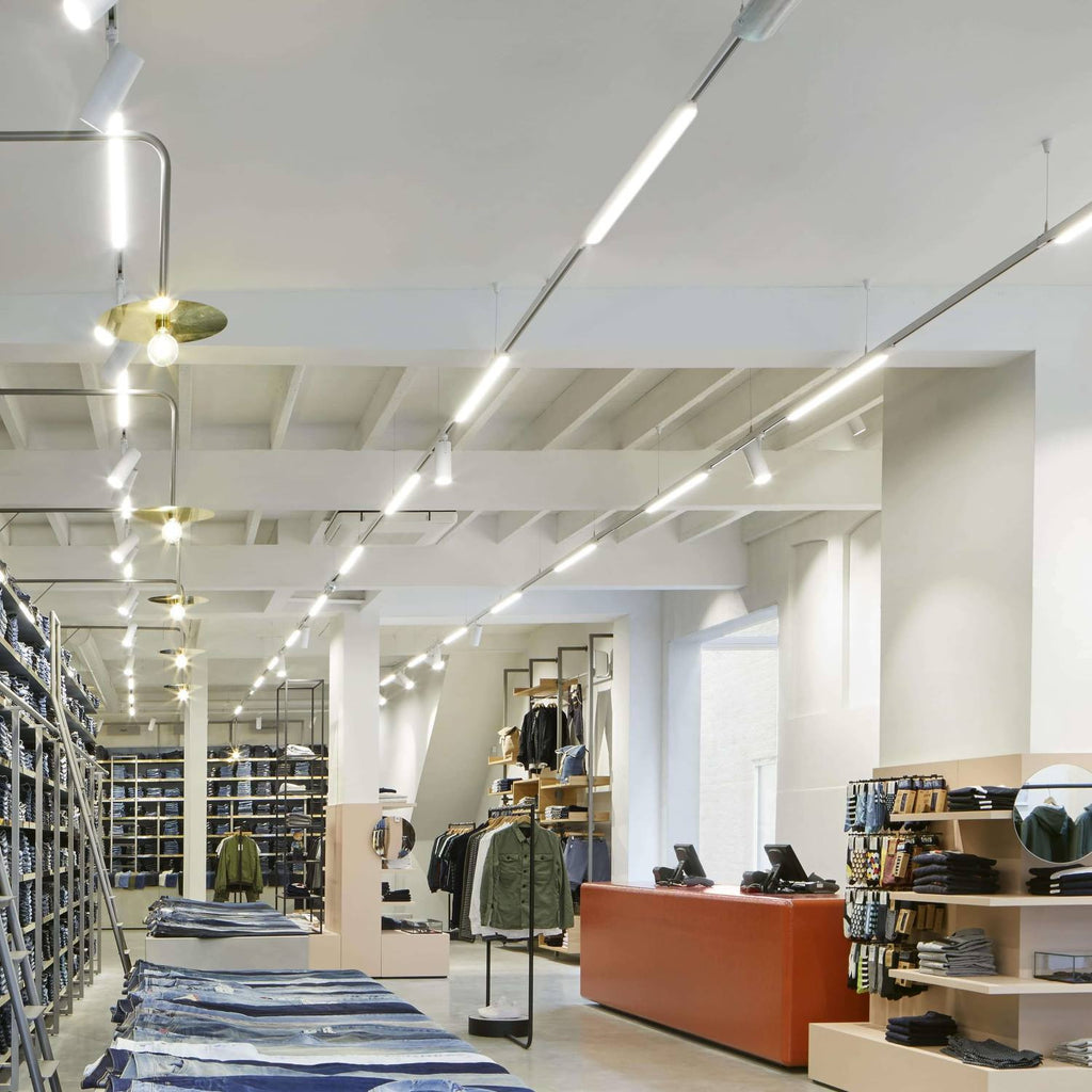 Unión rígida recta para carril monofásico de PVC ( Ref.: BTMP)