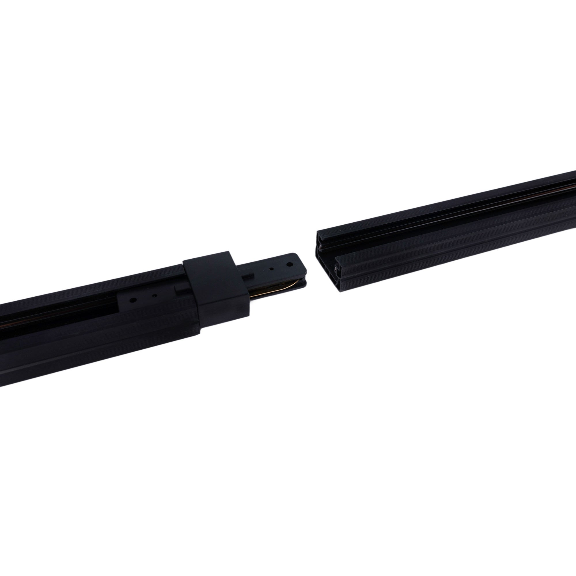 Unión rígida recta para carril monofásico de PVC ( Ref.: BTMP)