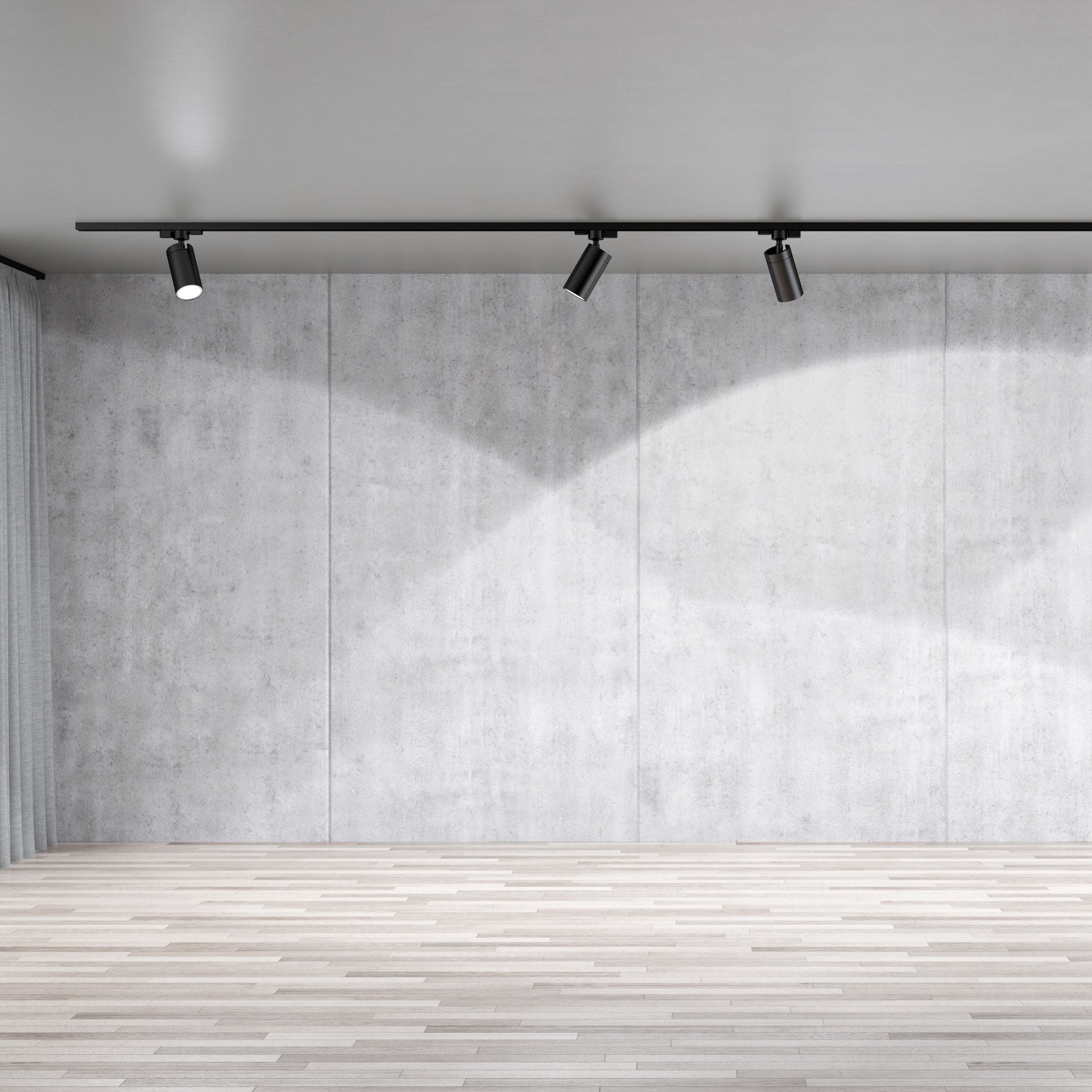 Unión rígida recta para carril monofásico de PVC ( Ref.: BTMP)